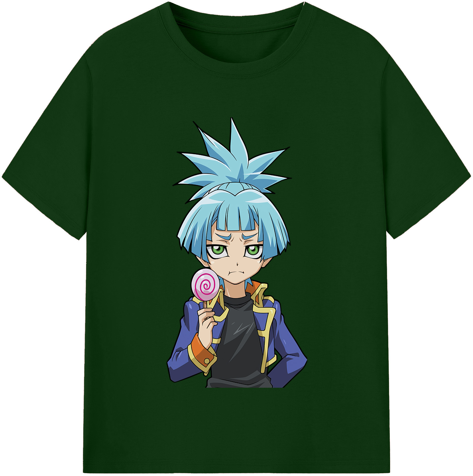 （画像用） 遊☆戯☆王 Yu-Gi-Oh! 綿100％半袖Tシャツ（フロントプリント）